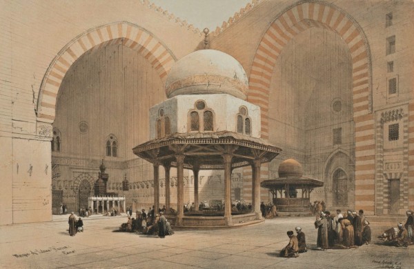 Mosque of the Sultan Hassan, Cairo by David Roberts